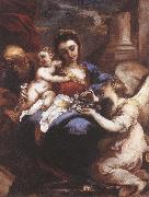 Holy Family with an Angel fdg